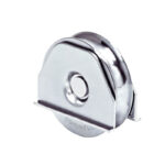 333V-120 /RUEDA ACERO GALVANIZADO PARA PUERTA CORREDIZA PESO 400 Kg DIAMETRO 120mm