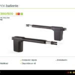 Kit sencillo RAM 300 para Puerta Batiente 300 Kg / 3 metros   cod. GKRM500HHB902